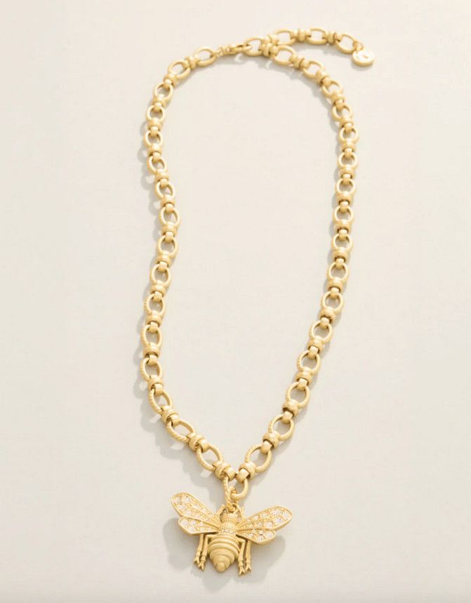 Spartina Vintage Bee Chunky Necklace