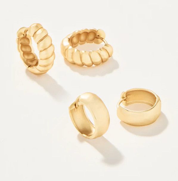 Spartina Classic Hoop Earring Set