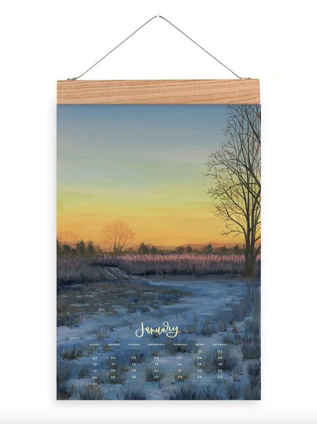 2027 XL Calendar Refill - Natural World