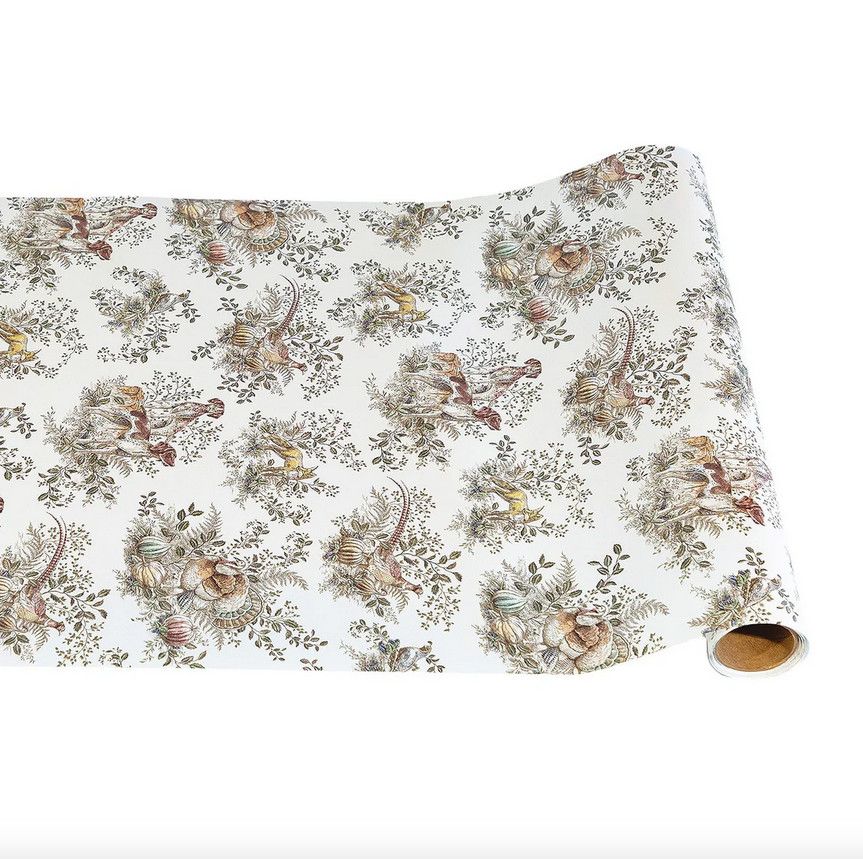 Harvest Toile Table Runner