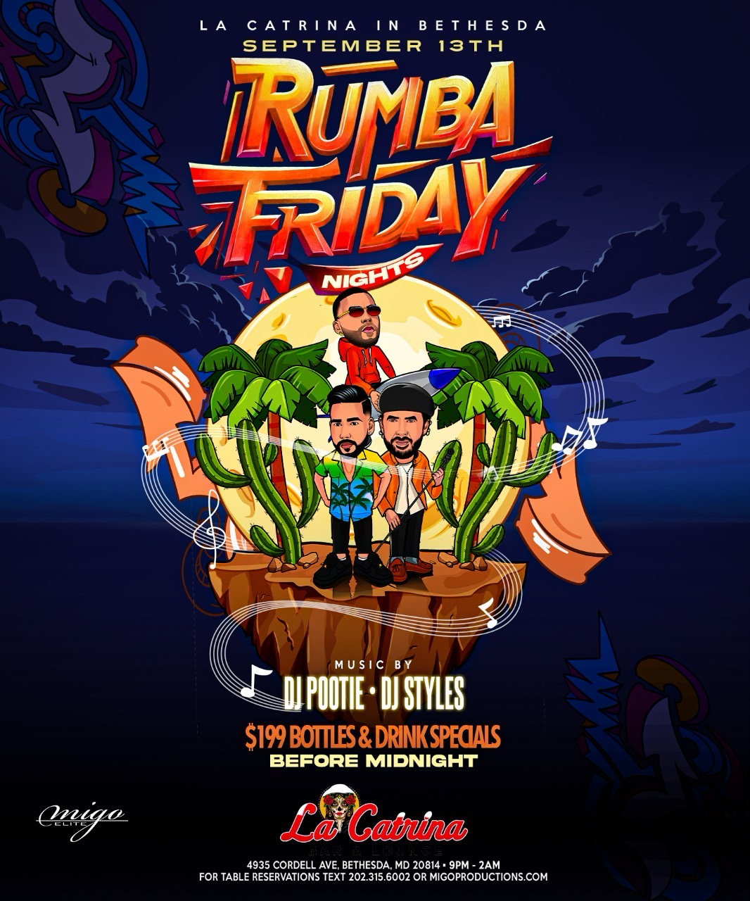 RUMBA FRIDAYS AT LA CATRINA