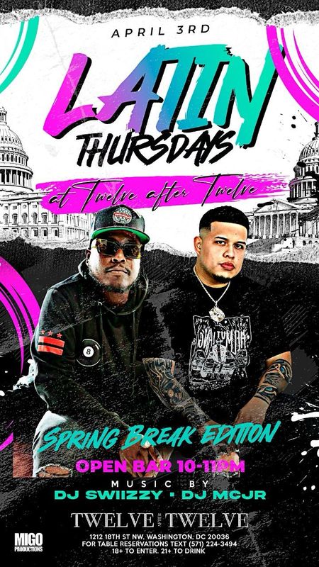 Latin Thursdays at Twelve after Twelve