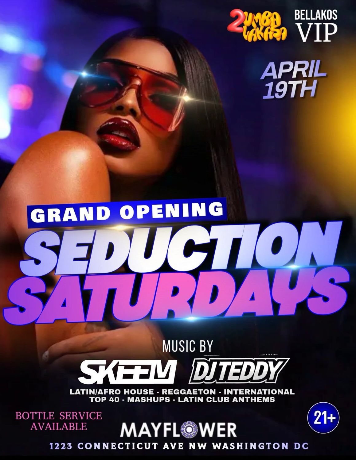SEDUCTION SATURDAYS AT  MAYFLOWER