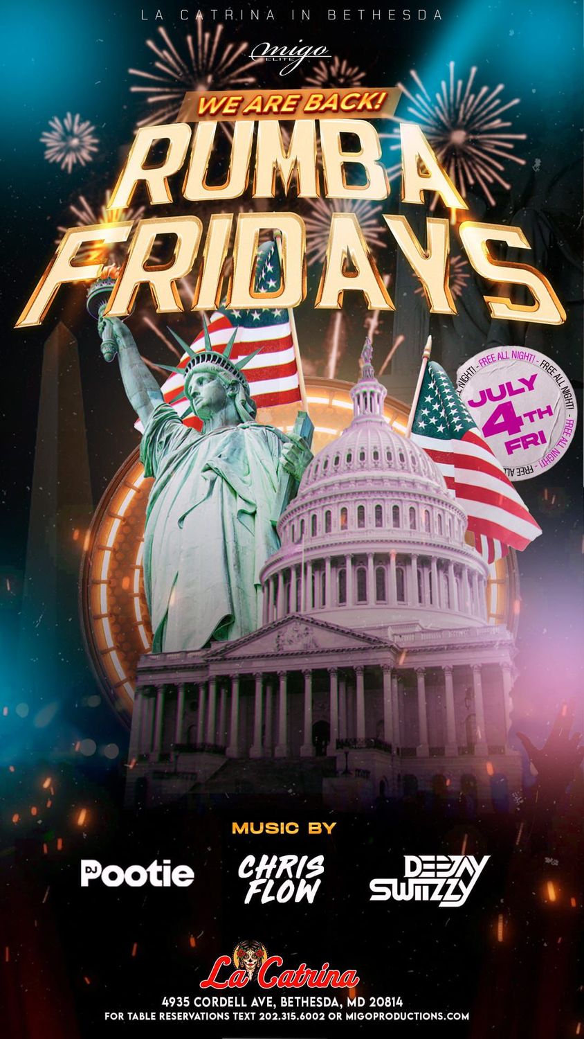 RUMBA FRIDAYS AT LA CATRINA