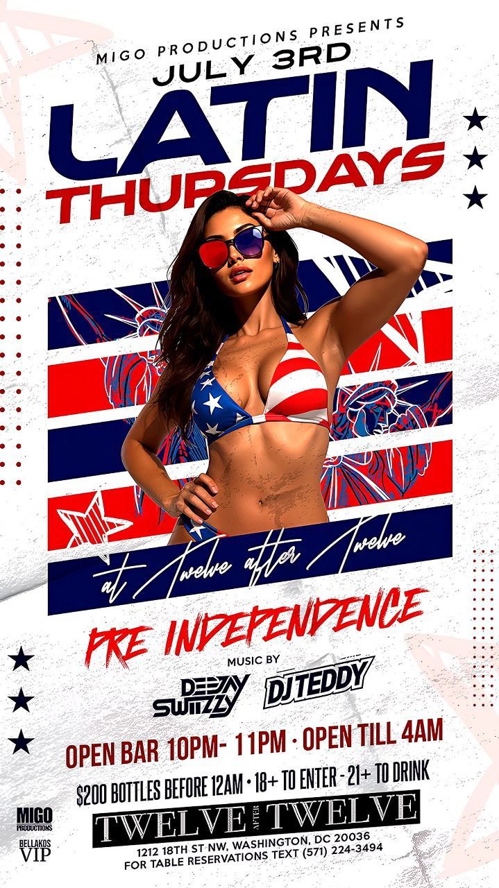 Latin Thursdays at Twelve after Twelve