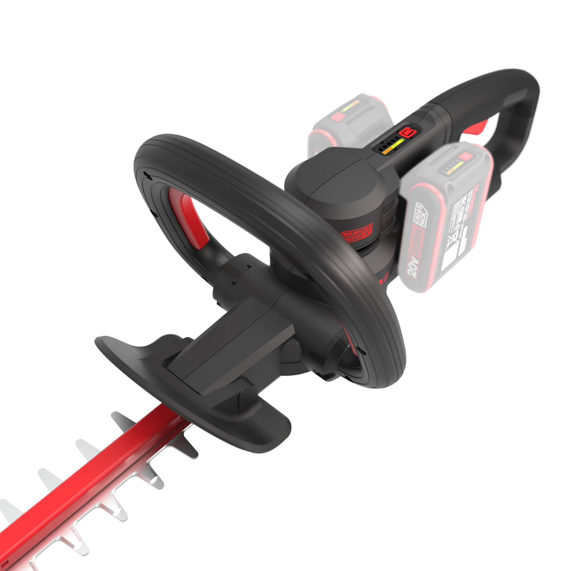 TAGLIASIEPI BRUSHLESS 2*20V 61 cm - SENZA BATTERIA E CARICATORE