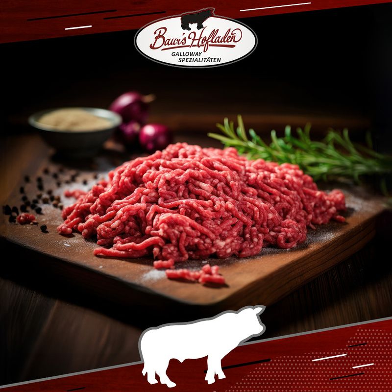 Hackfleisch vom Galloway 500g