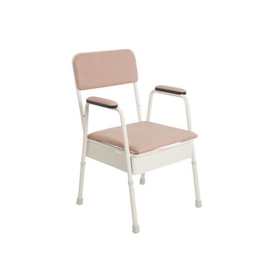 Aspire Classic Bedside Commode - Champagne 