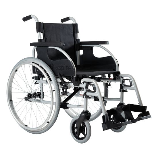 Aspire Assist 2  Folding Wheelchair - 350 mm - Wide