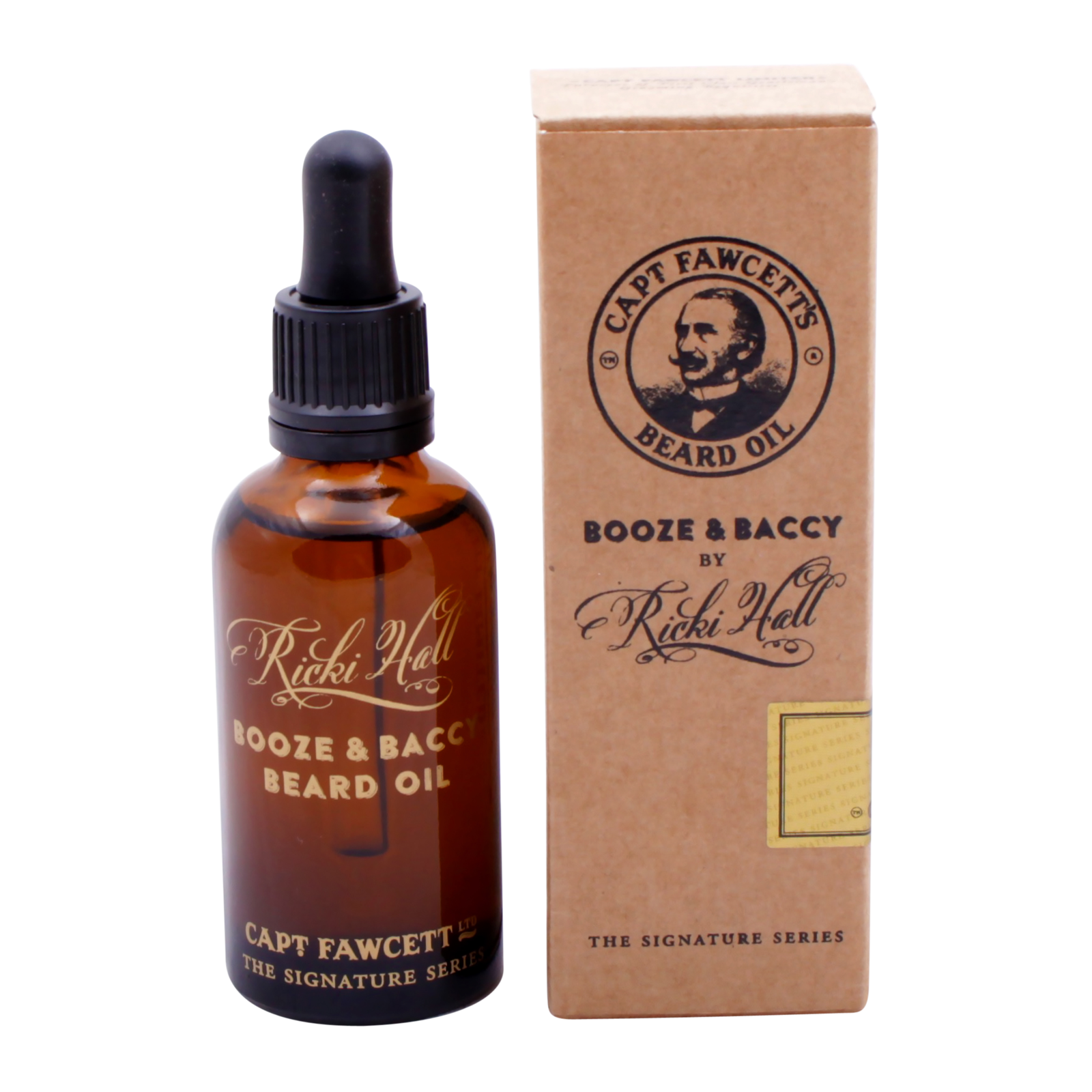 Captain Fawcett's Beard Oil Ricki Hall Booze and Baccy 50ml (190)