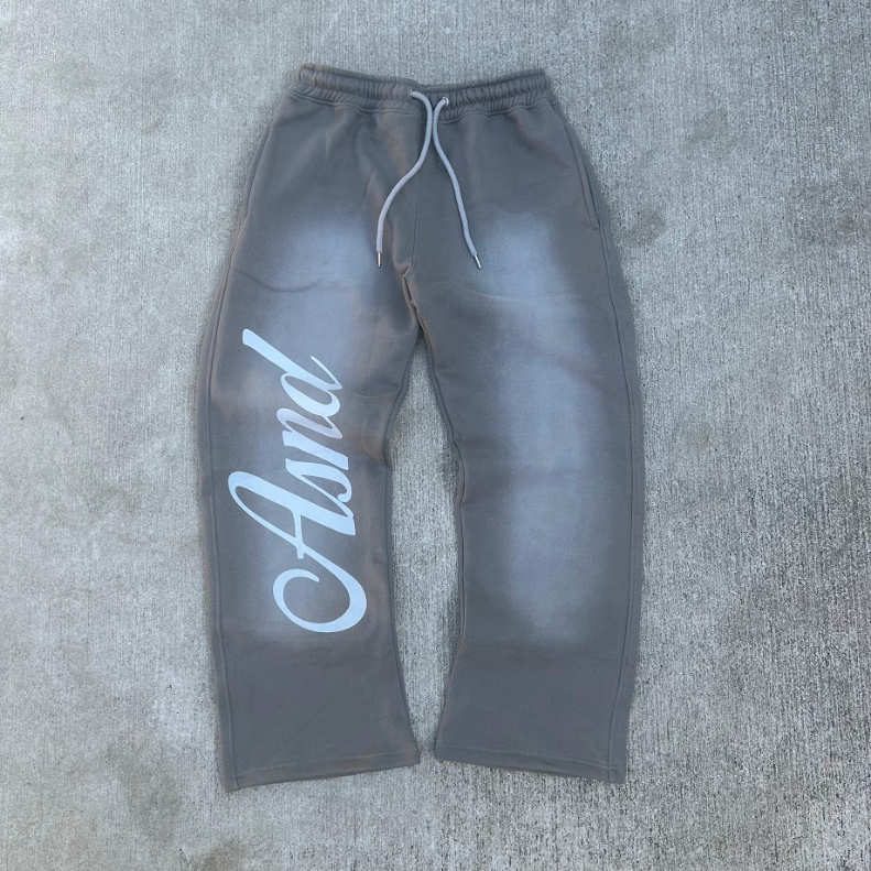 Grey ‘Rosadoir’ Baggy Sweats