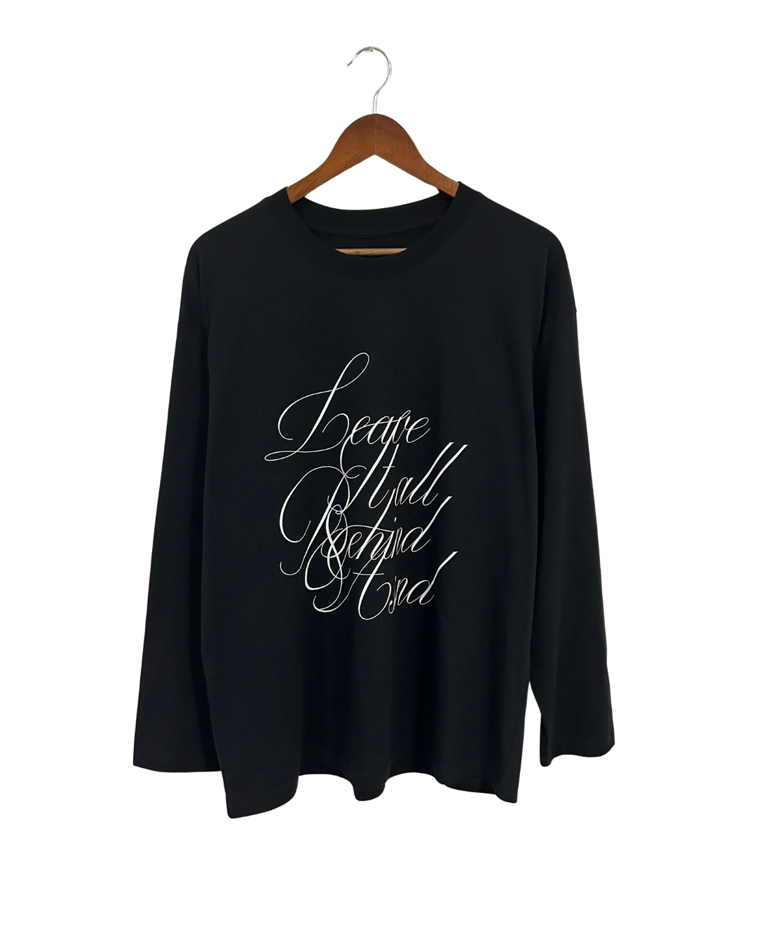 'disconnect' long sleeve