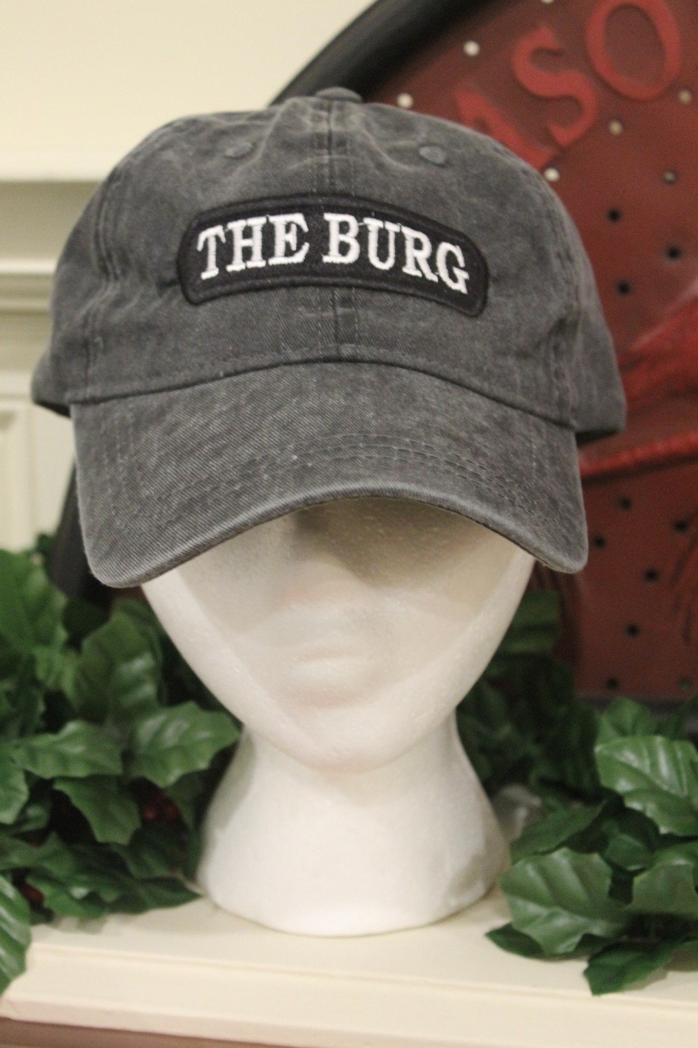 The Burg Hat in gray or rose The Burg Hat in gray or rose