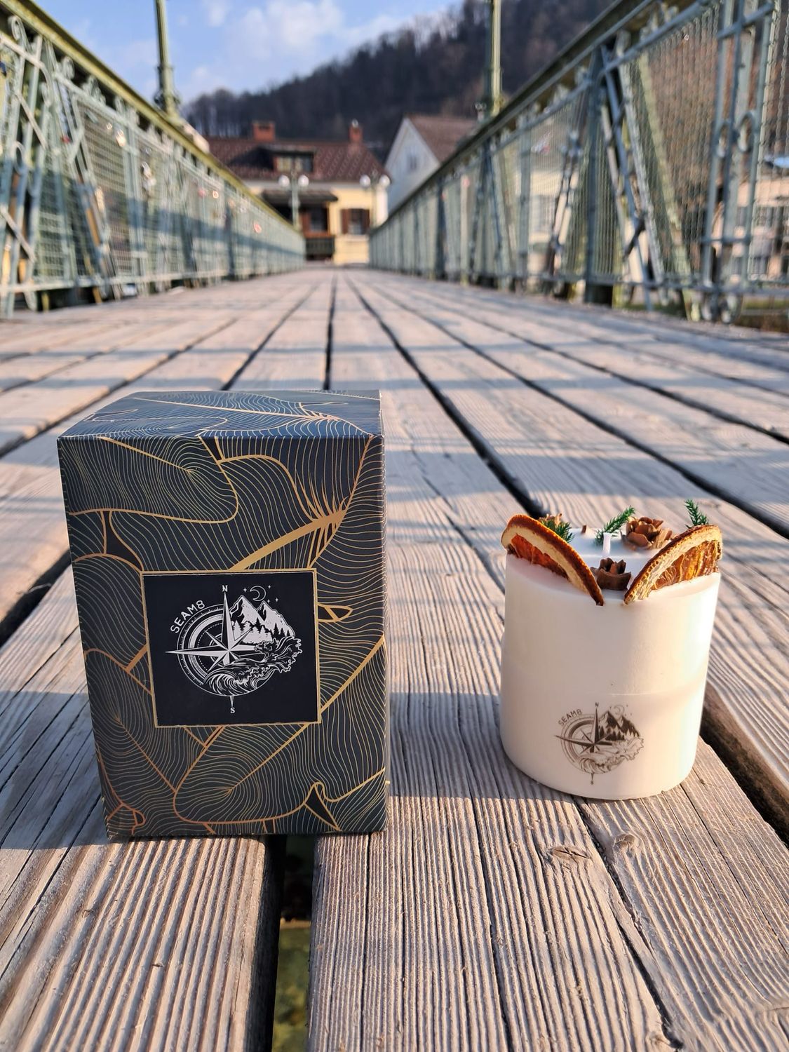 Soy wax scented candles