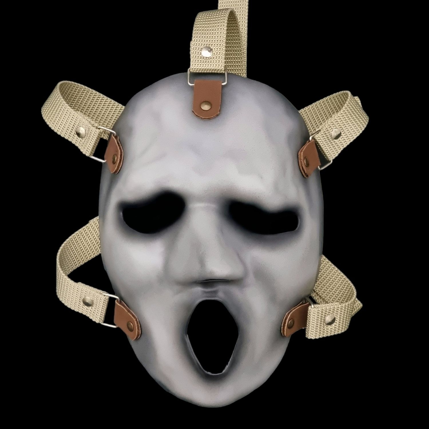 Mask Brandon James Scream Cosplay Adjustable Strap Collectible Terror Movie Prop Costume Display slasher