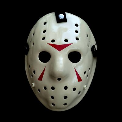 Mask Friday the 13th Jason Voorhees Part 3 cream clean original colecction Premium quality Camp Crystal Lake