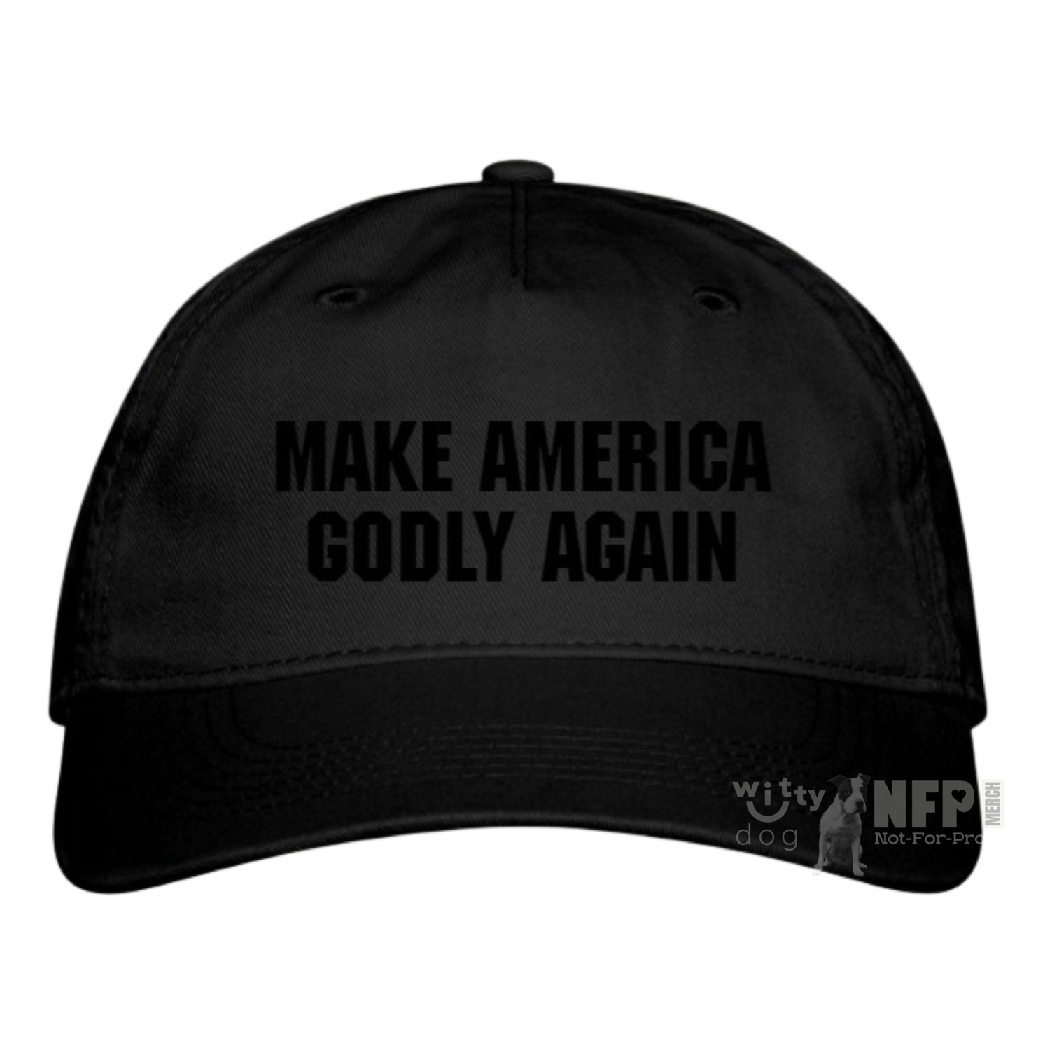 “Make America Godly Again” Baseball Hat | Witty Dog