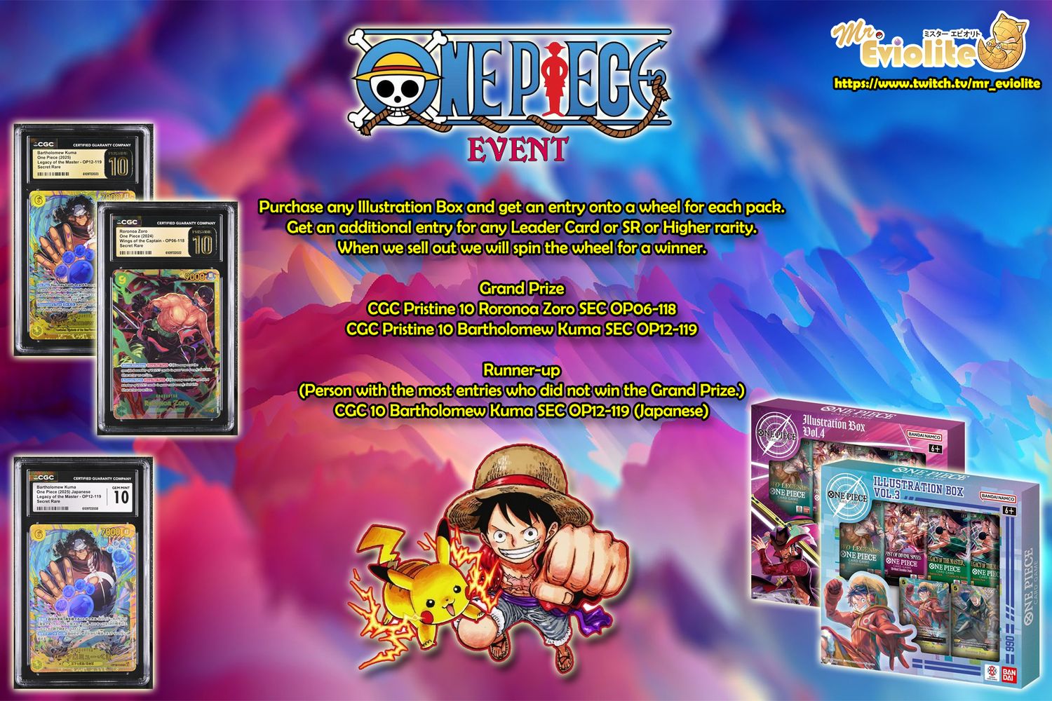 One Piece TCG: Illustration Box V3