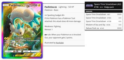 Pokémon Pocket TCG Proxy - Pachirisu ex