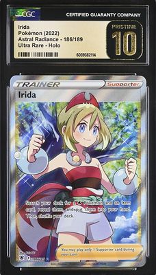 CGC Pristine 10 - Astral Radiance: Irida 186/189