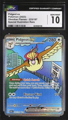CGC 10 - Pidgeot ex SIR 225/197