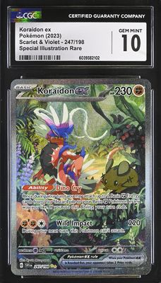 CGC 10 - S&V Base: Koraidon ex SIR 247/198