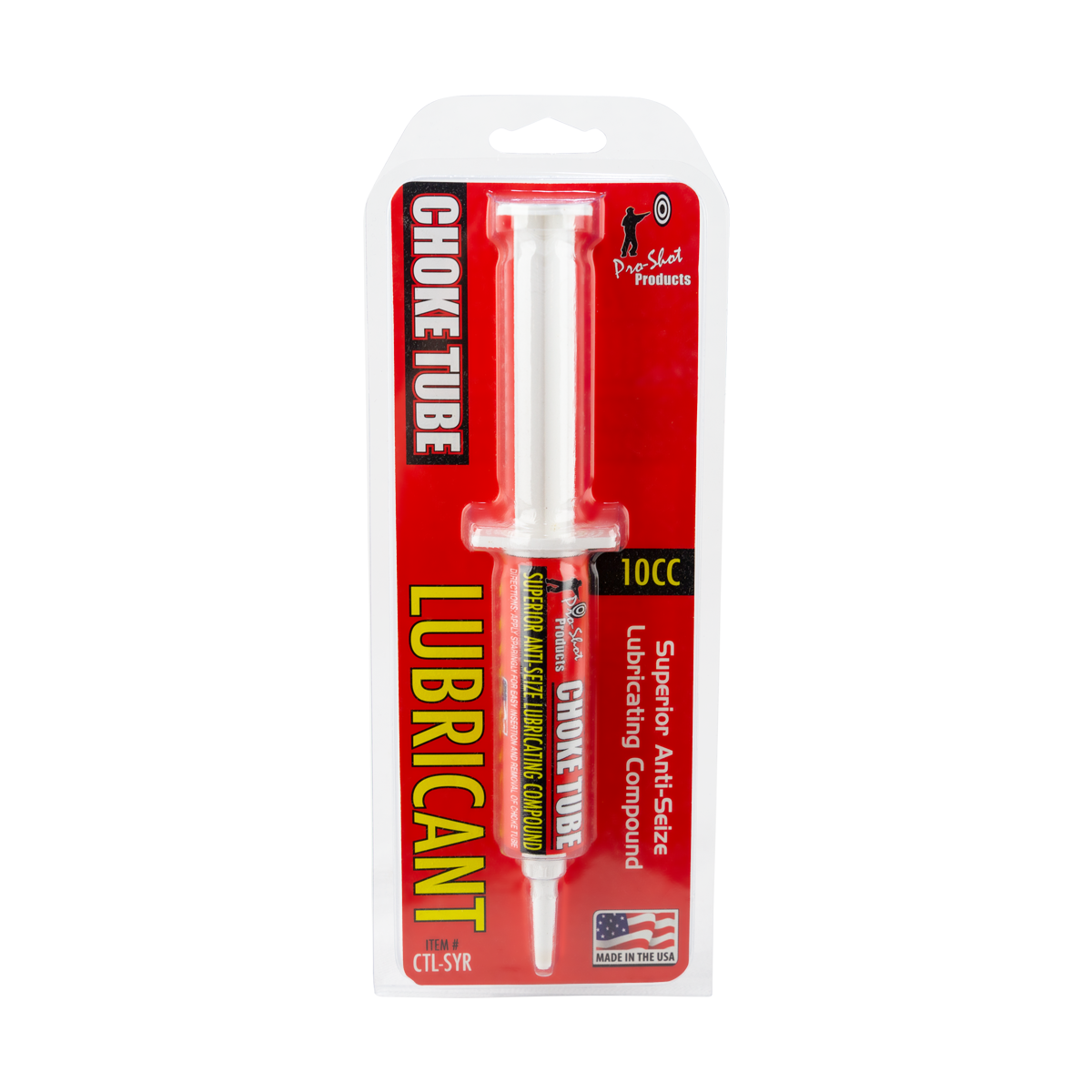 GB CTL-SYR  10cc Syringe Choke Tube Lube