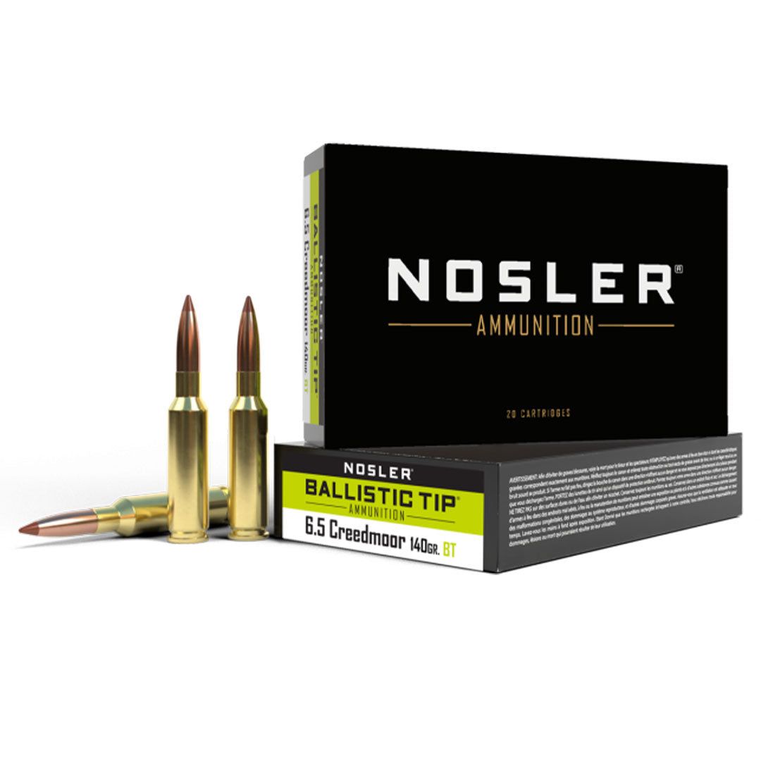 Nosler 6.5 Creedmoor 140gr Bullets