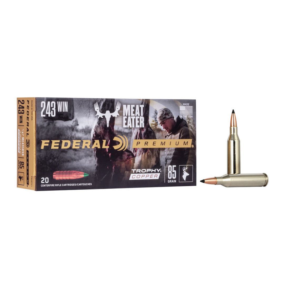Federal Premium .243 Trophy Copper 85gr Bullets