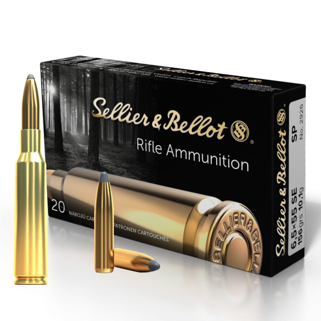 Sellier &amp; Bellot 6.5x55 SE SP 156gr Bullets