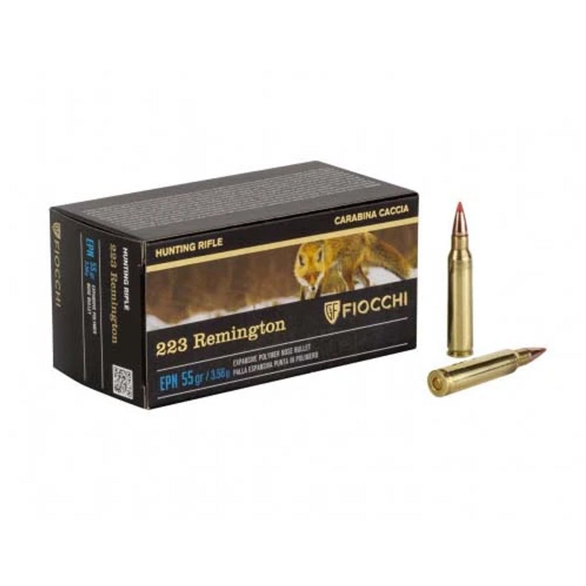 Fiocchi .223 Rem 55gr EPN Bullets