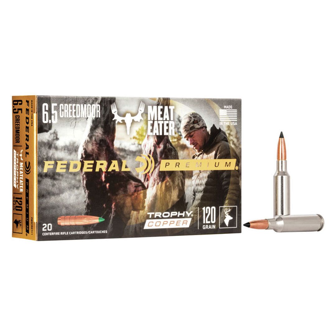Federal Premium 6.5 Creedmoor 120gr Trophy Copper Bullets