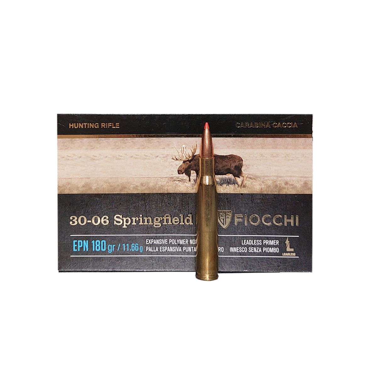 Fiocchi 30-06 Springfield EPN SP 180gr Bullets