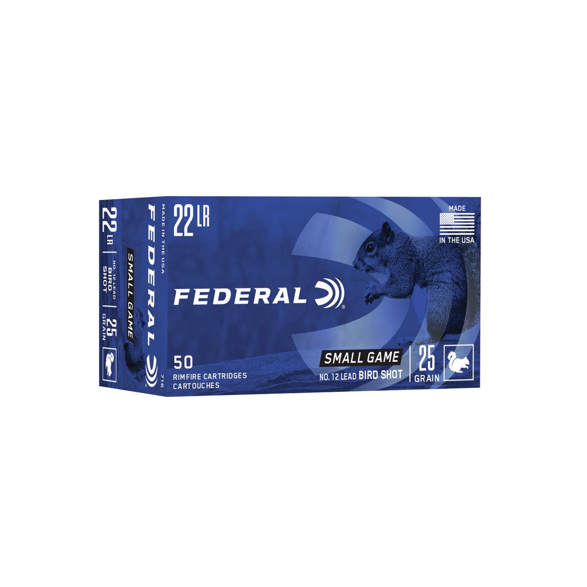 Federal .22 LR Small Game Bird Shot 25gr Bullets