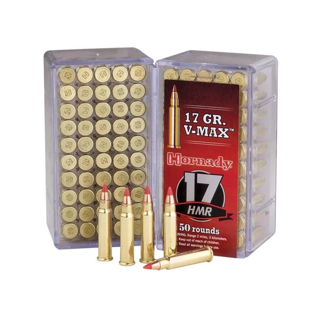 Hornady .17 HMR 17gr V-Max Bullets