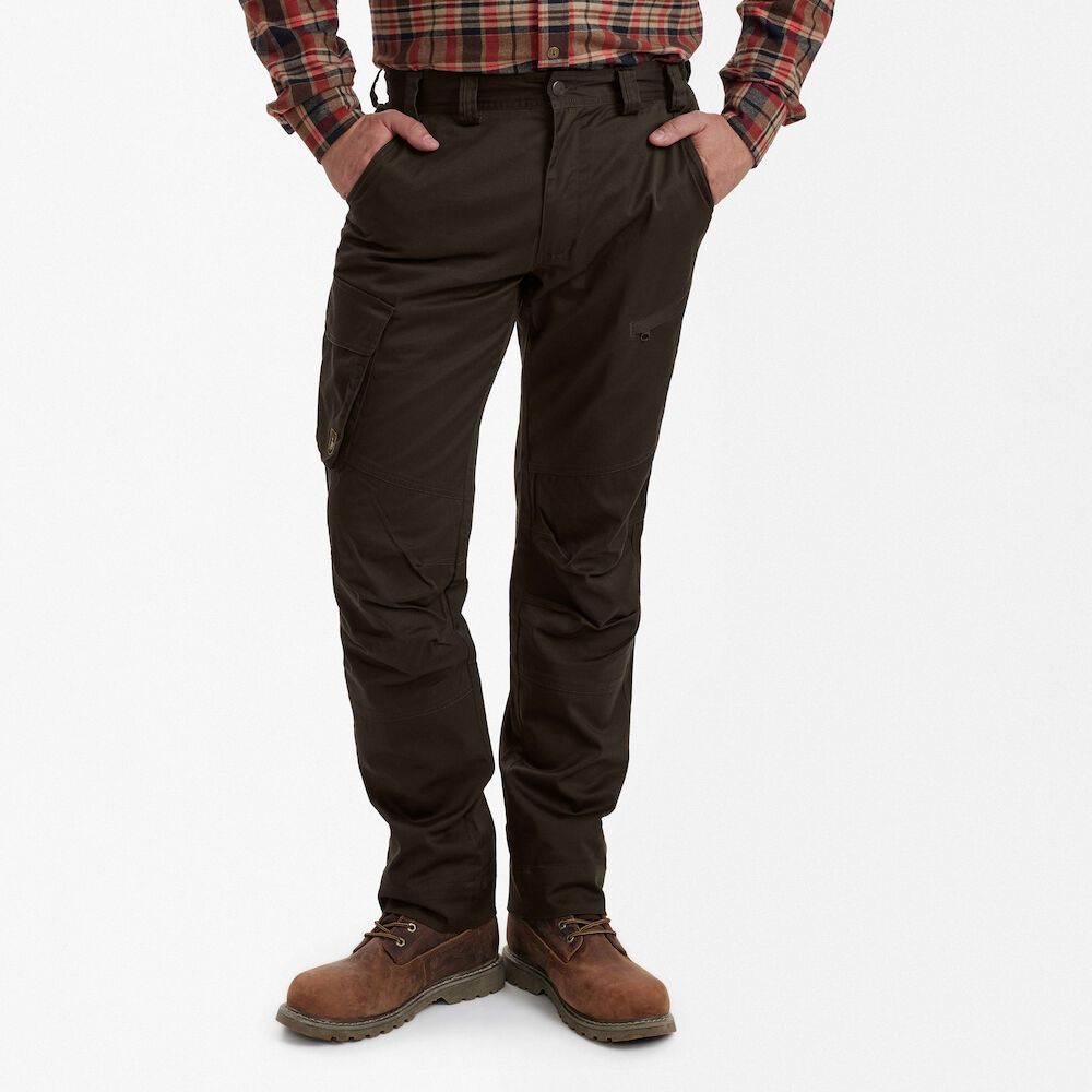 Deerhunter Travel Trousers Chestnut Brown 48