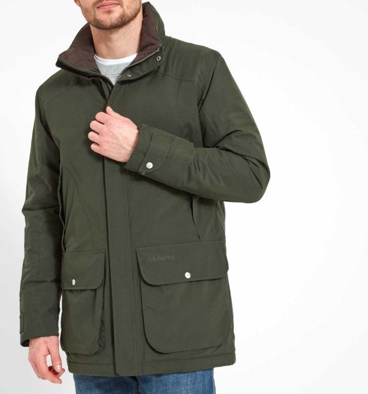 Schoffel Men's Snipe Coat in Forest