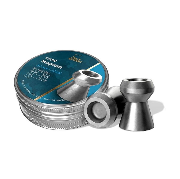 H&amp;N Pellets - Crow Magnum - 5.5mm .22