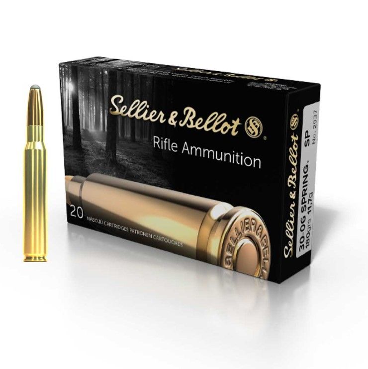 Sellier &amp; Bellot 30-06 Spring. 180gr SP Bullets