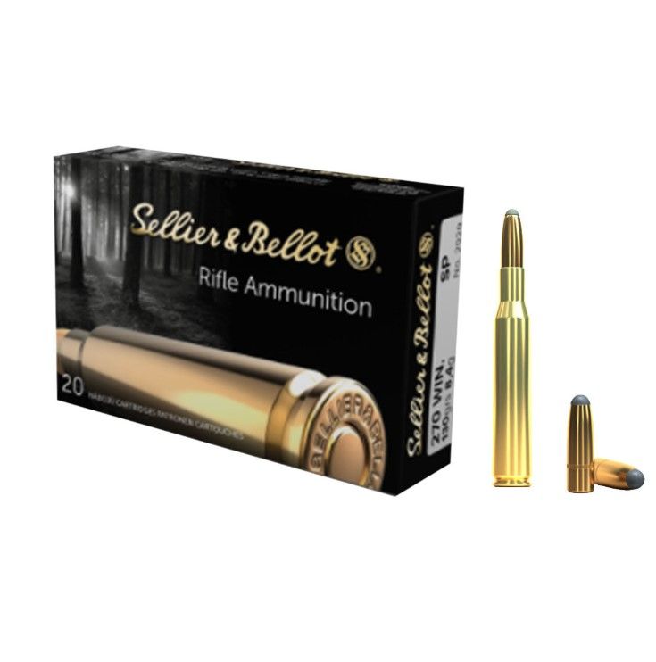 Sellier &amp; Bellot .270 Win 130gr SP Bullets