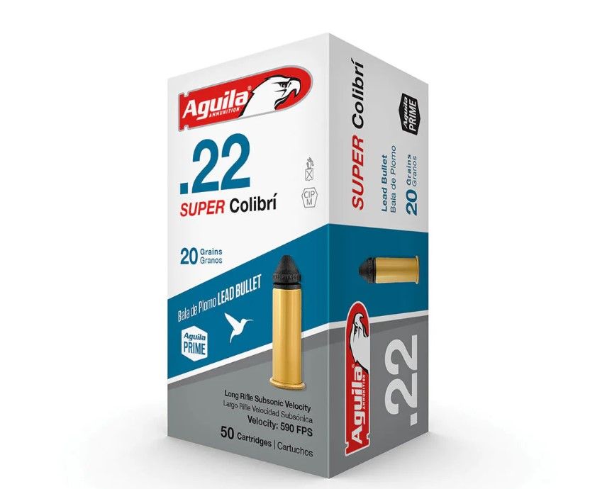 Aguila .22 LR Super Colibri 20gr Bullets