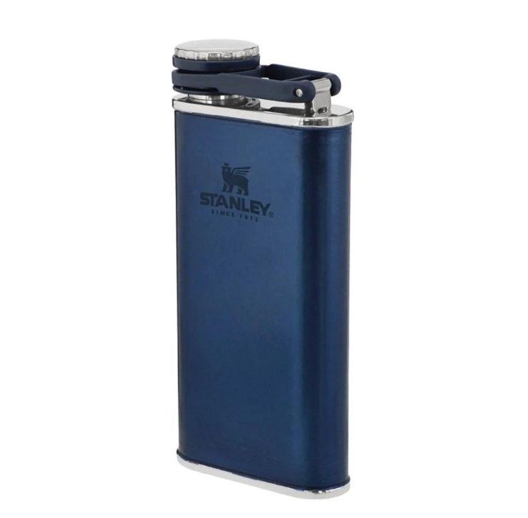 Stanley Classic Easy Fill Wide Mouth Flask in Nightfall Blue (230ml)