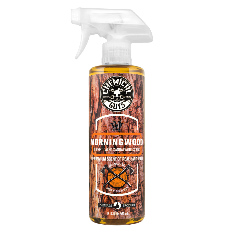 Chemical Guys Morning Wood Sandalwood Air Freshener 16 oz.