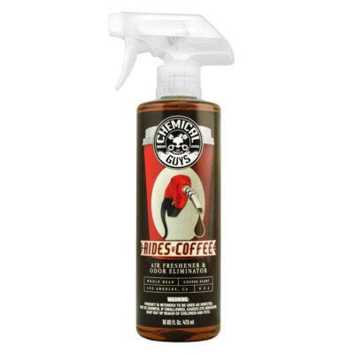 Chemical Guys Rides and Coffee Scent Air Freshener 16 oz.