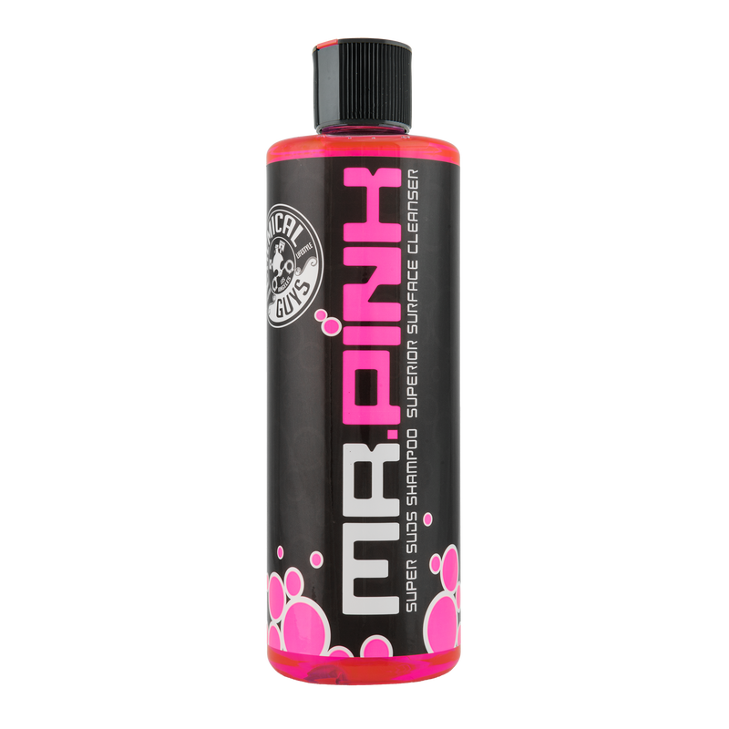 Chemical Guys Mr. Pink Super Suds Superior Surface Cleanser Car Wash Shampoo 16 OZ.