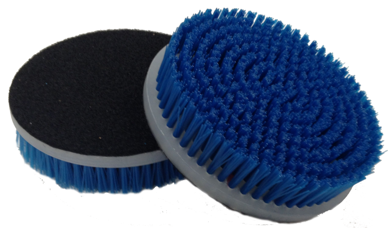 Rotary Carpet &amp; Upholstery - 5&quot; Diameter W/.875&quot; Nylon Bristles Brush