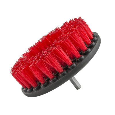 Chemical Guys Carpet Brush with Drill Attachment - (RED) Hard