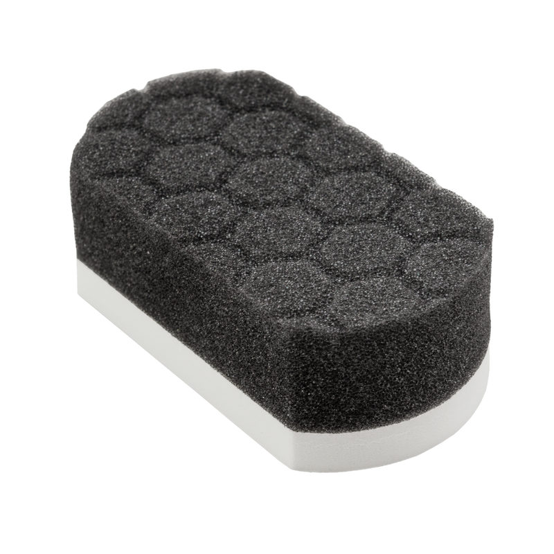 Chemical Guys Easy Grip Soft Hex-Logic Applicator Pad, White