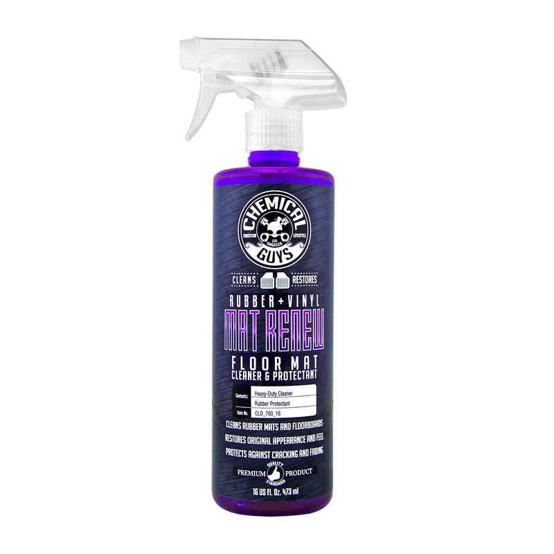 Chemical Guys Mat ReNew Rubber + Vinyl Floor Mat Cleaner and Protectant 16 oz.