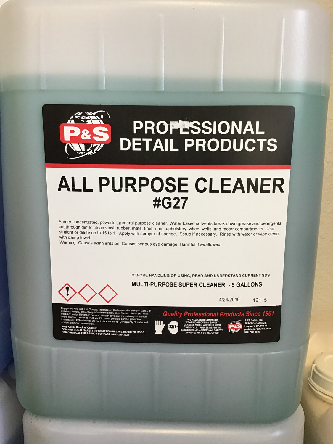 P&S All Purpose Cleaner 5 Gal.